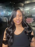 Transparent Lace Closures 1B Natural